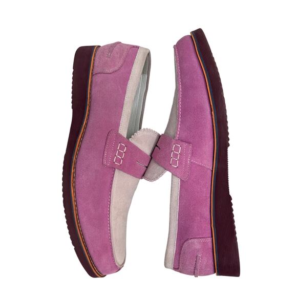 Marc Nolan Abe Suede Penny Loafers dusty rose 14 main image 16